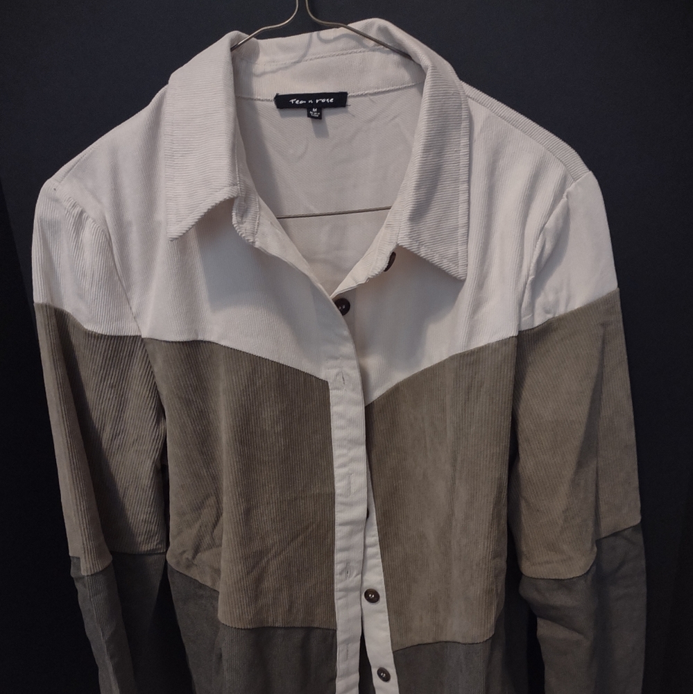 Corduroy shirt multi color